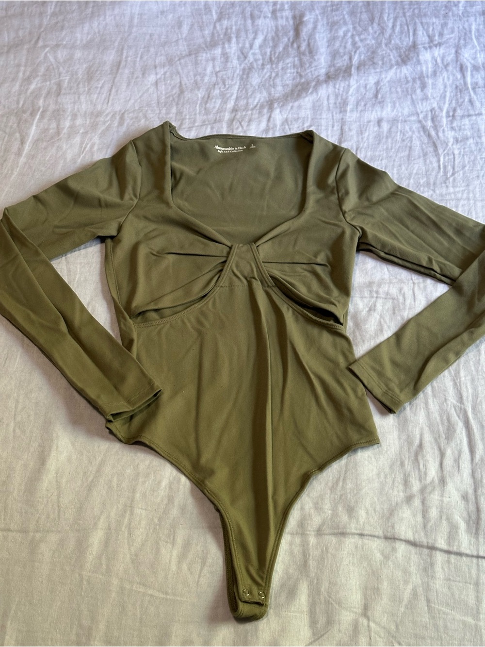 Abercrombie & Fitch Green Bodysuit - Size S